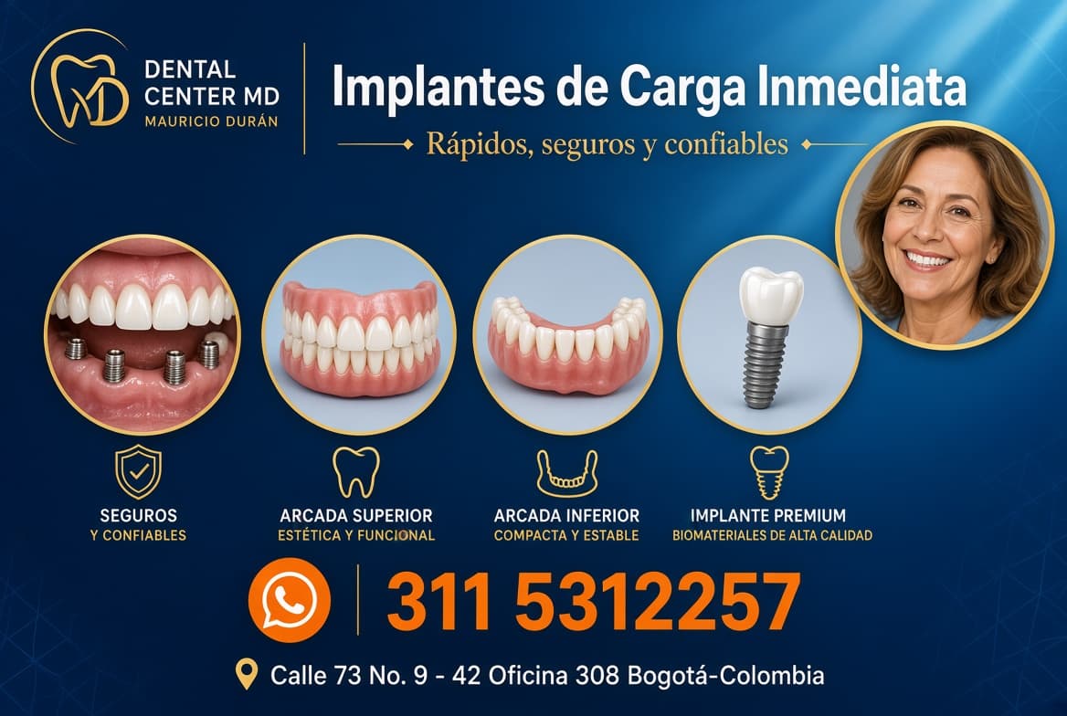Implantes Dentales en Bogotá
