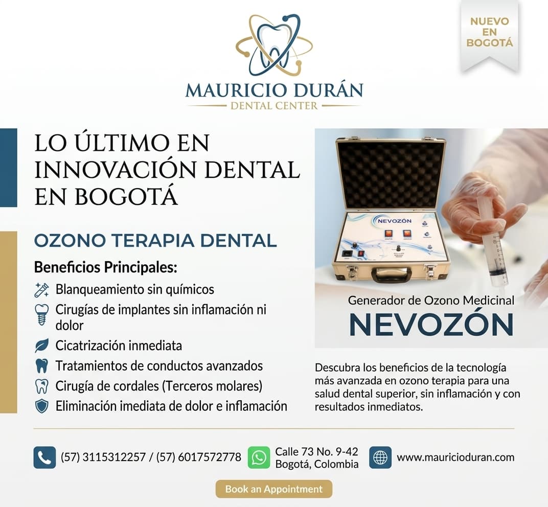 Ozono Terapia Dental en Bogotá