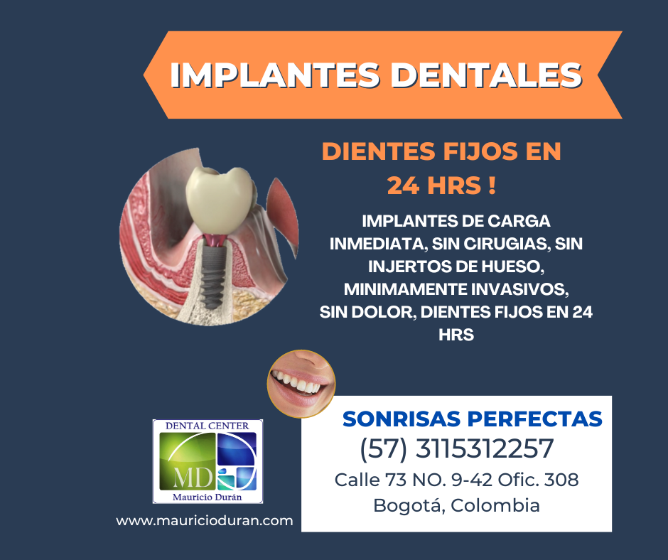 implantes de carga inmediata aviso