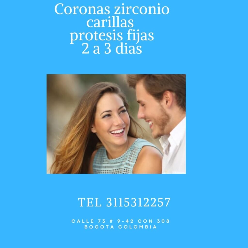 carillas dentales zirconio-disilicato de litio-porcelana